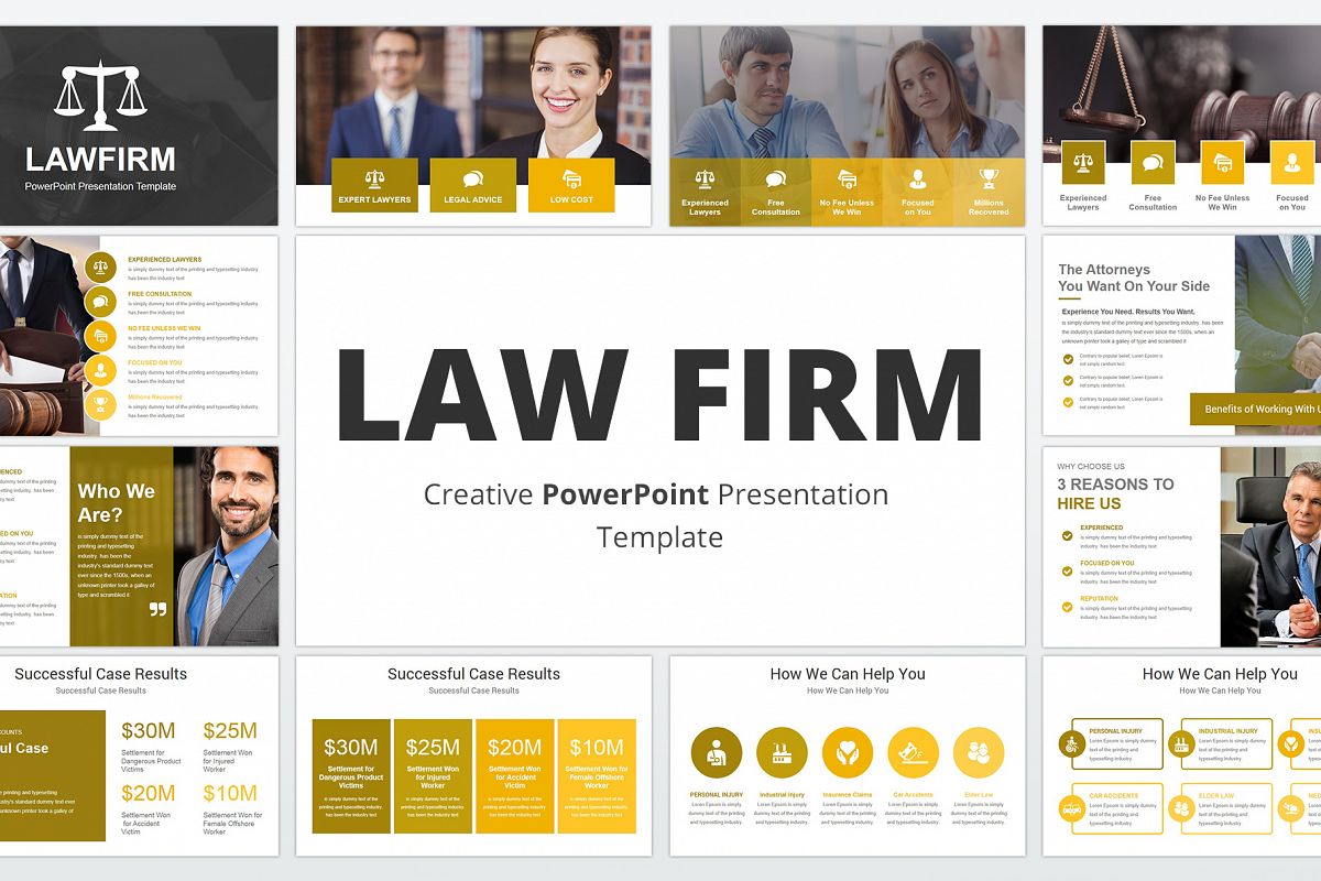 Powerpoint Templates Law Firm