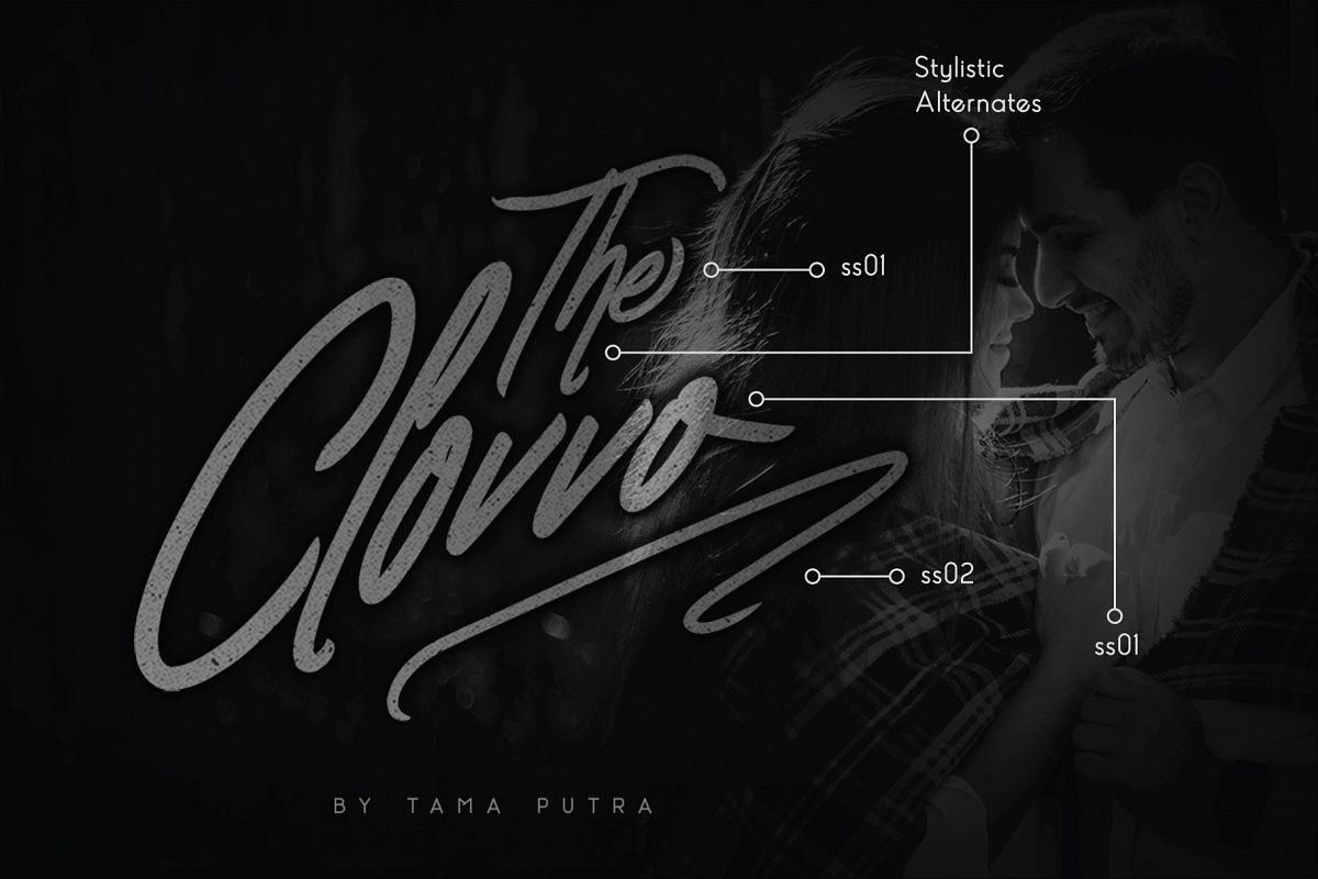 Clovvo Elegant Handwritten Typeface example image 1