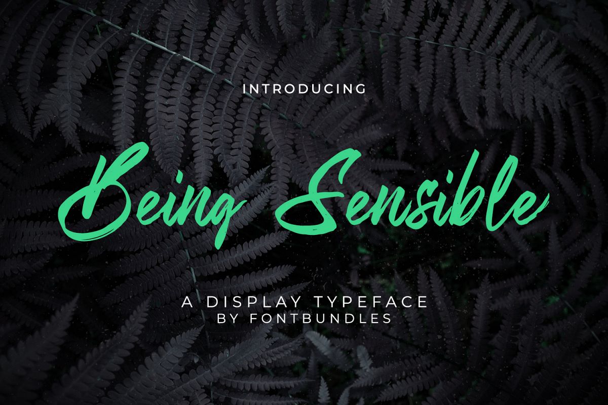 Being Sensible example image 1