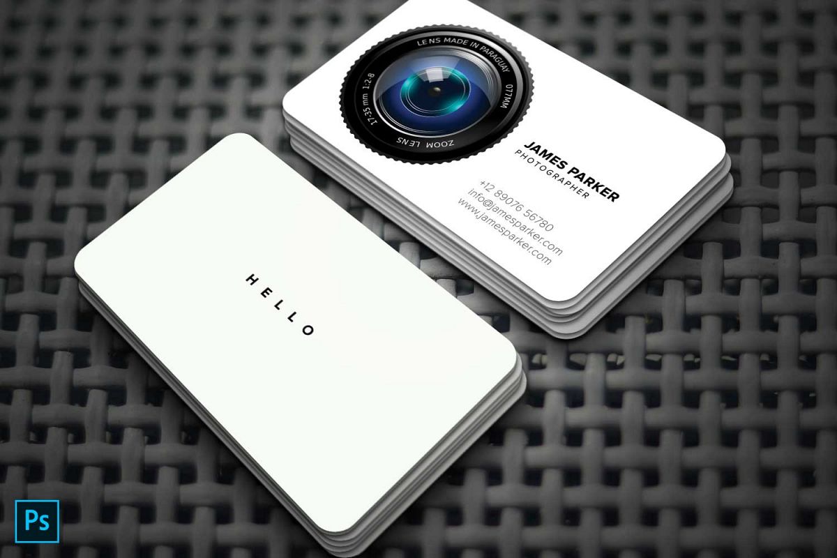Beautiful Photography Business card example image 1