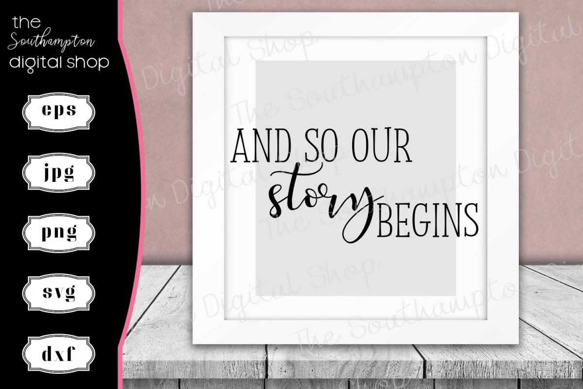 And So Our Story Begins example image 1