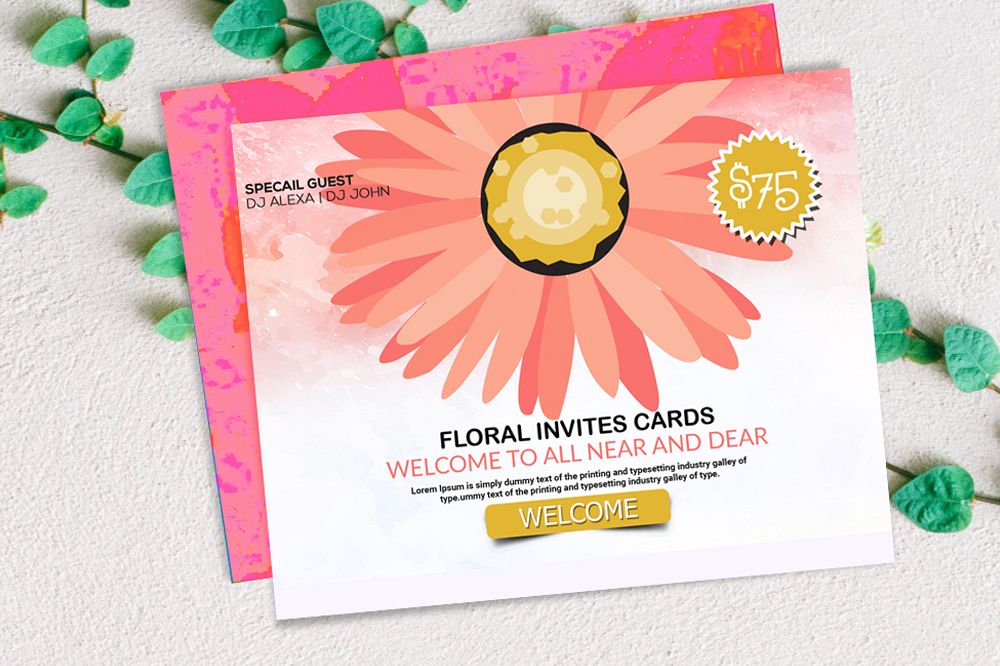 Invitation Card Template example image 1