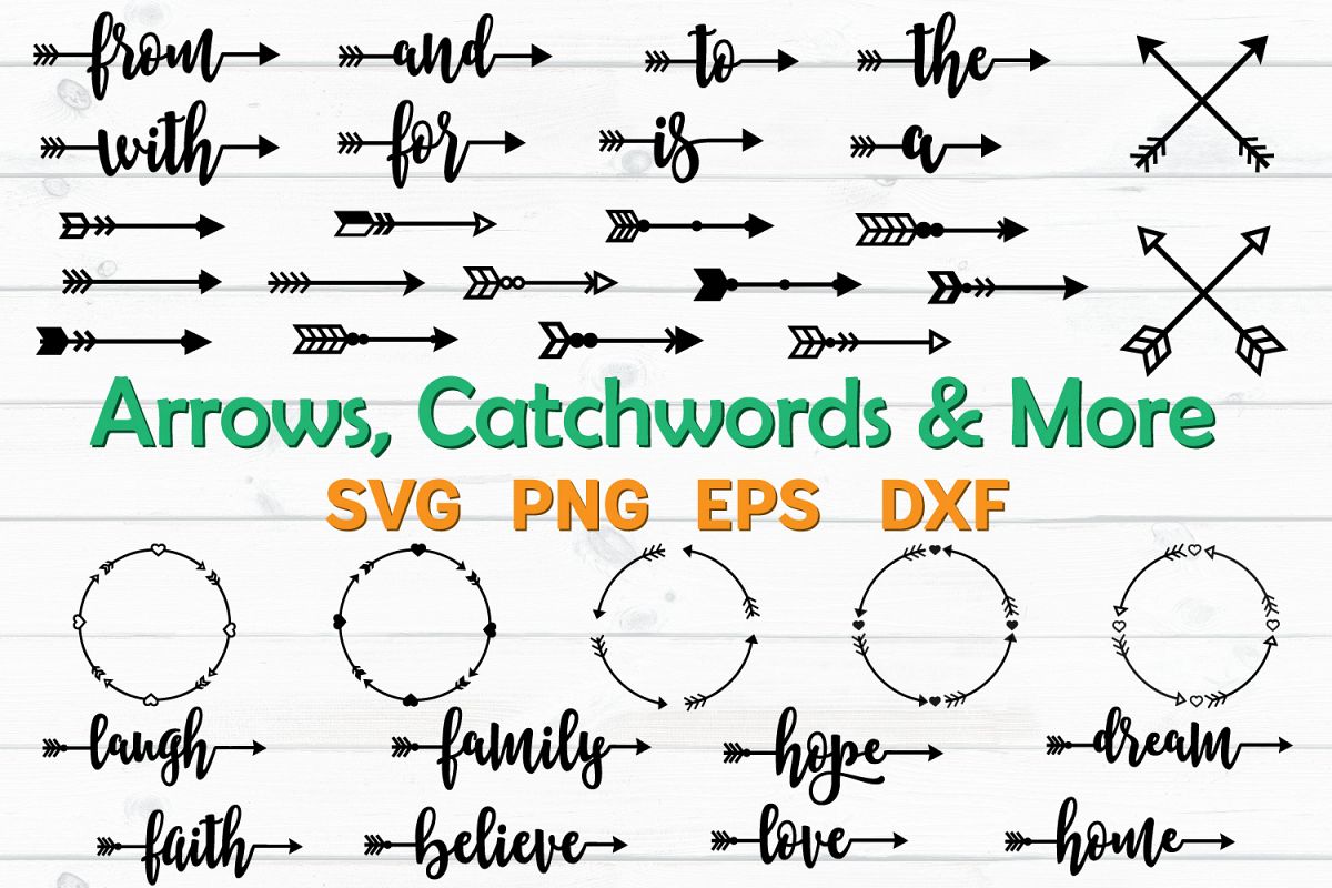 Arrows and Catchwords Bundle example image 1
