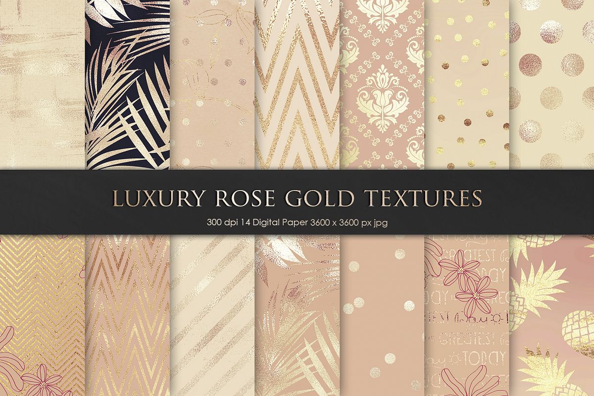 Rose, Gold, Bronze Texture, Backgrounds example image 1