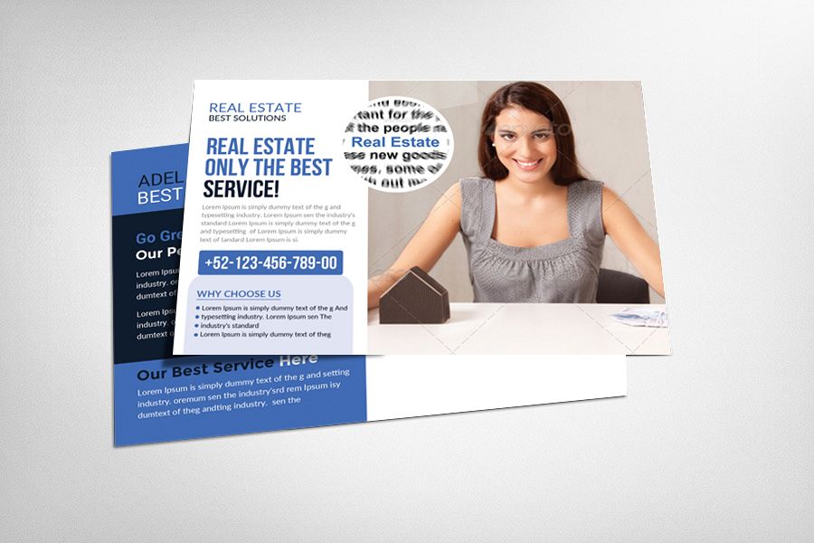Real Estate Postcard Template example image 1