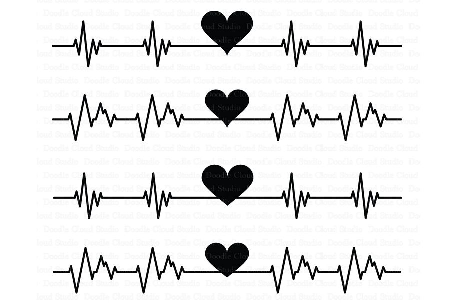 Free Free Heartbeat With Heart Svg Free 825 SVG PNG EPS DXF File