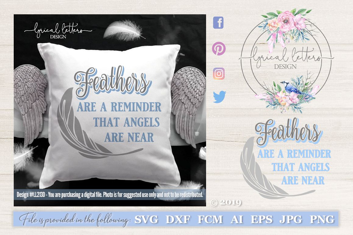 Free Free 285 Feathers Appear When Angels Are Near Svg Free SVG PNG EPS DXF File