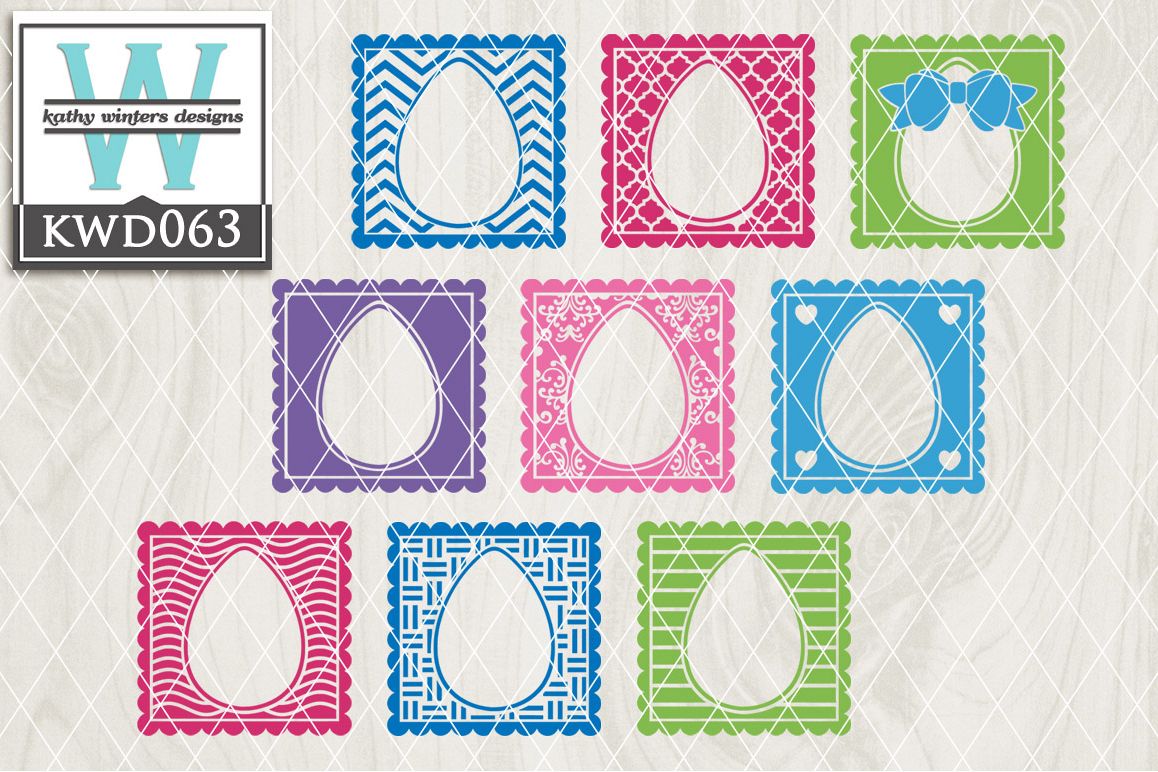 Easter Cutting File KWD063 example image 1