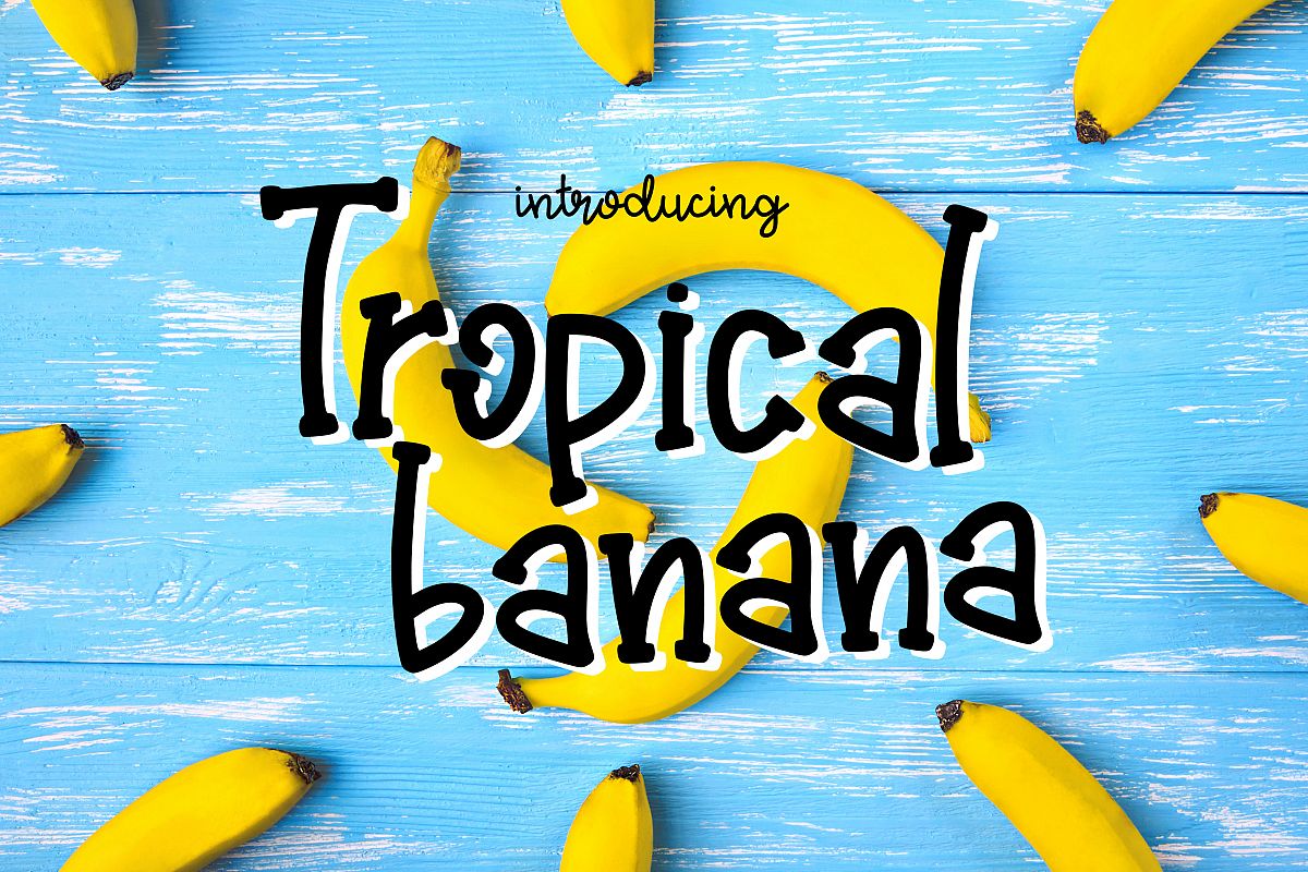 Tropical Banana example image 1