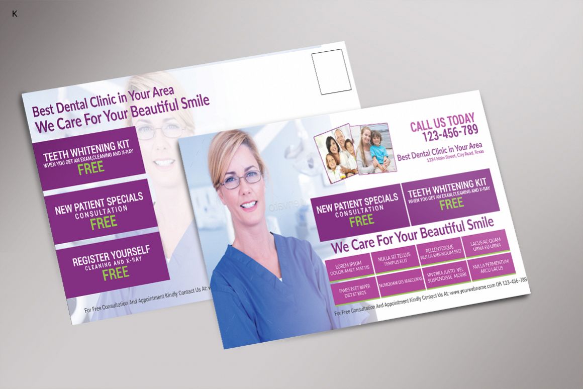 Dental Care Post Card example image 1