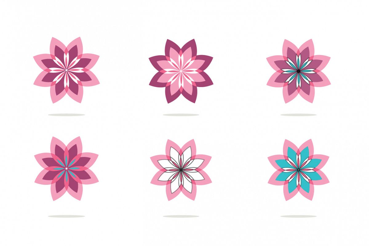 18 Flowers logos collection example image 1