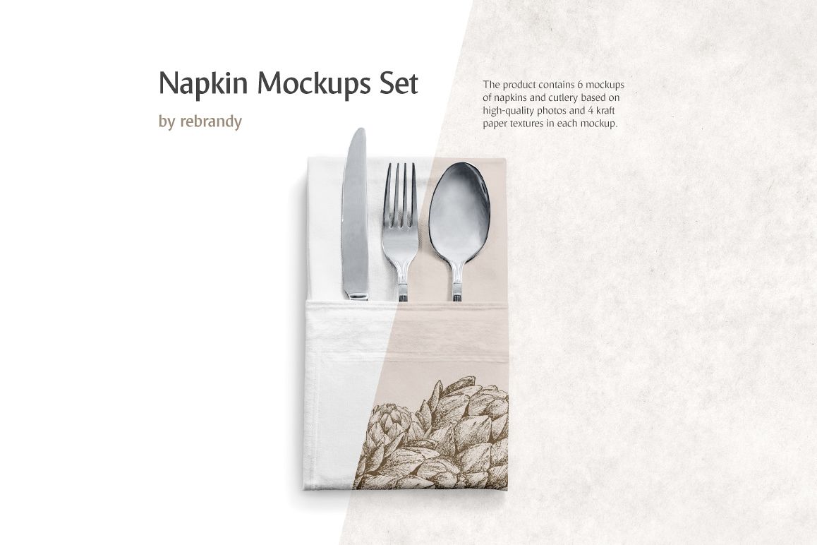 Download Napkin Mockups Set
