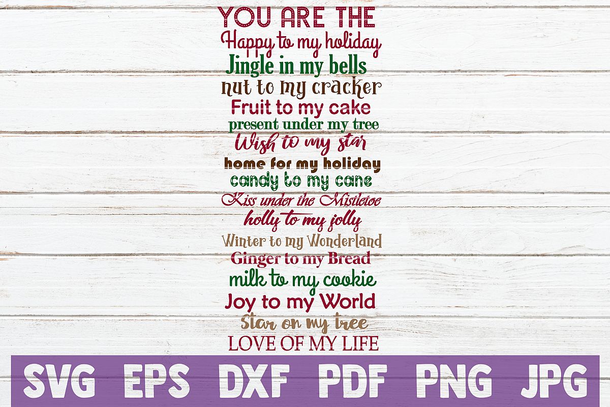 You Are The SVG Cut File example image 1