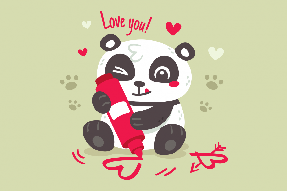 panda valentines day gifts