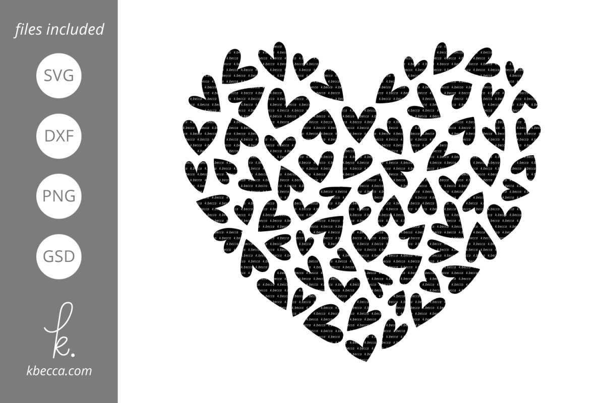 Heart of Hearts SVG Cut Files
