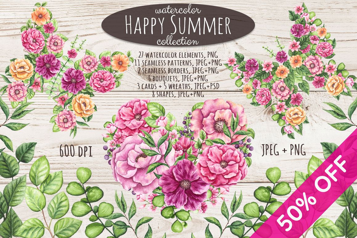 Happy Summer Set example image 1