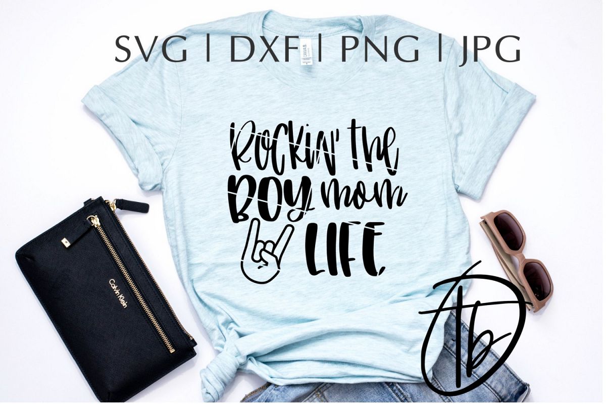 Download Rockin' The Boy Mom Life SVG