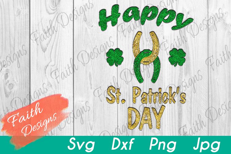 Happy St. Patrick's Day Horseshoes example image 1