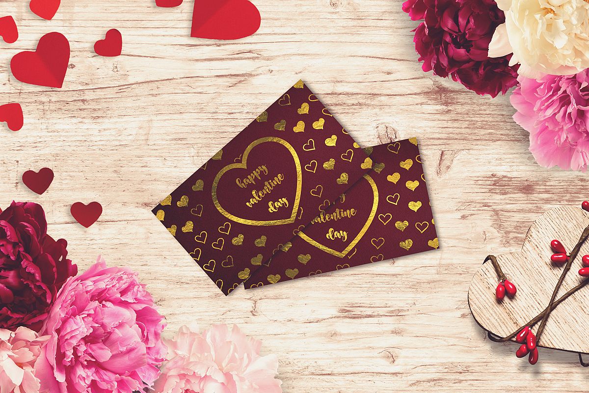 Valentine Card Mock-up #15 example image 1