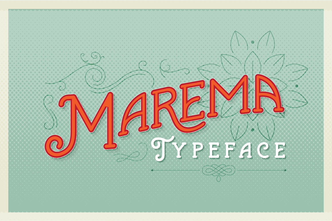 Marema Typeface example image 1