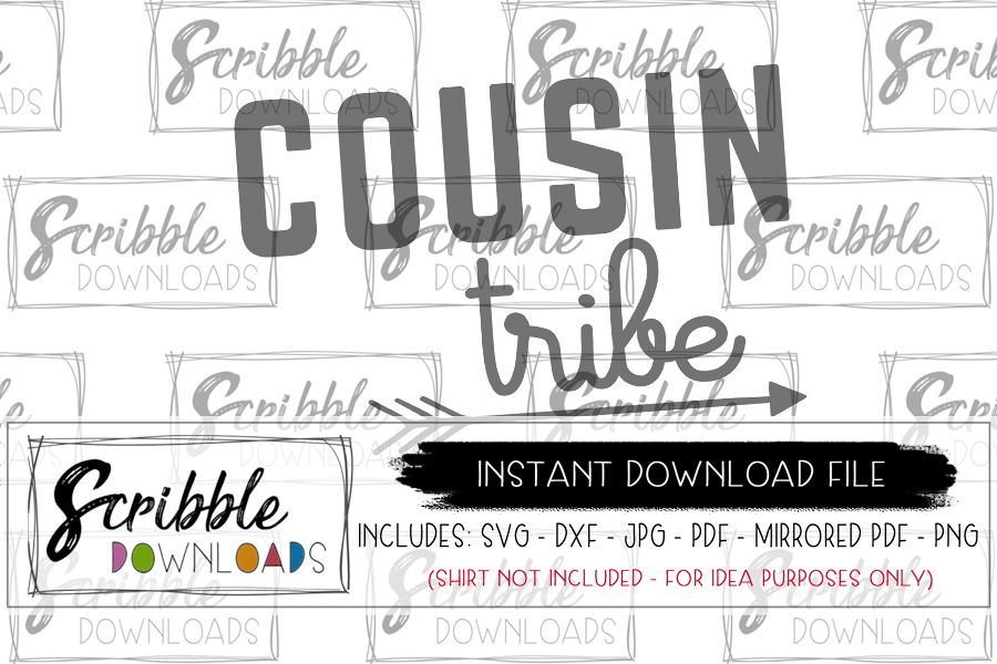 Download Cousin Tribe SVG family reunion matching svg cousin shirts