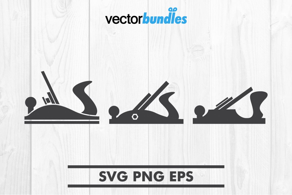 Jack plane carpentry clip art svg example image 1