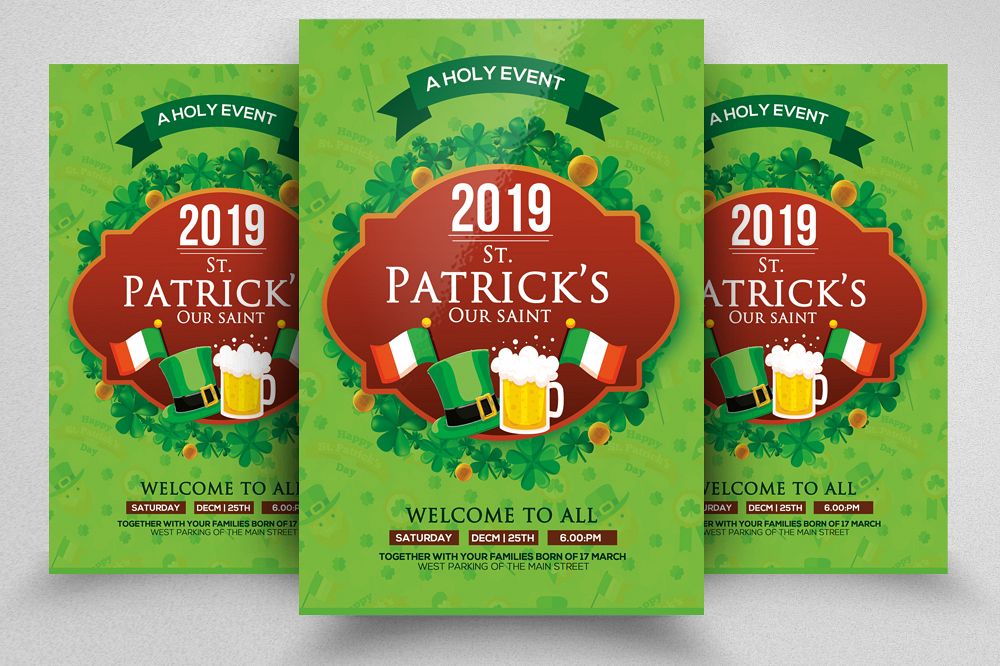 St. Patricks Day Flyer example image 1