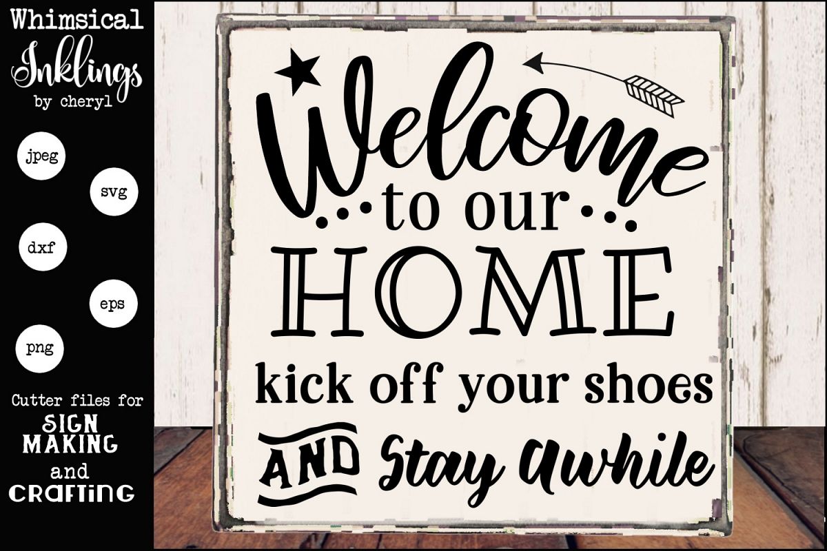 Kick Off Your Shoes-Front Porch SVG example image 1