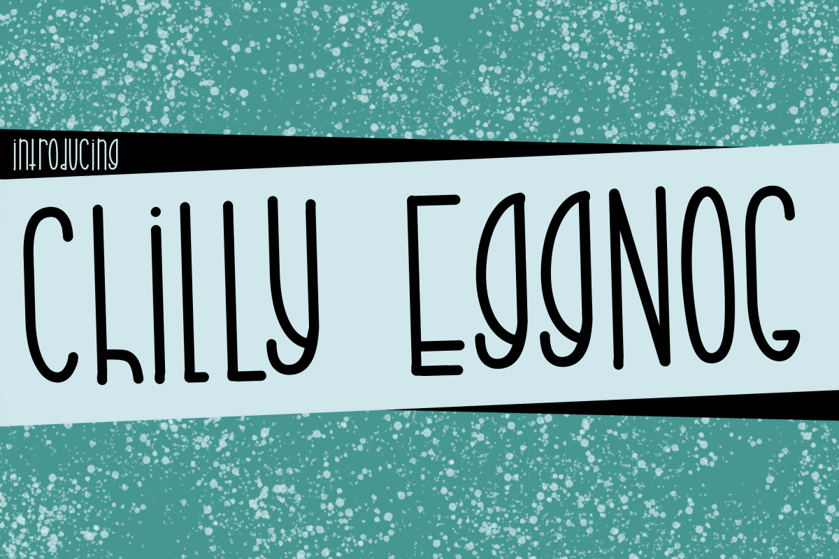Chilly Eggnog a Joyful Font example image 1