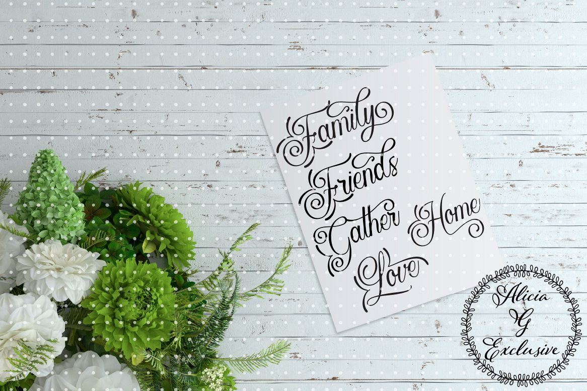 Script Word Set example image
