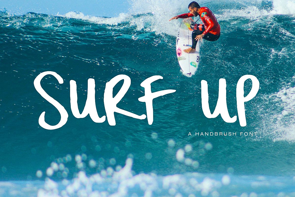 Surf Up (190582) | Regular | Font Bundles