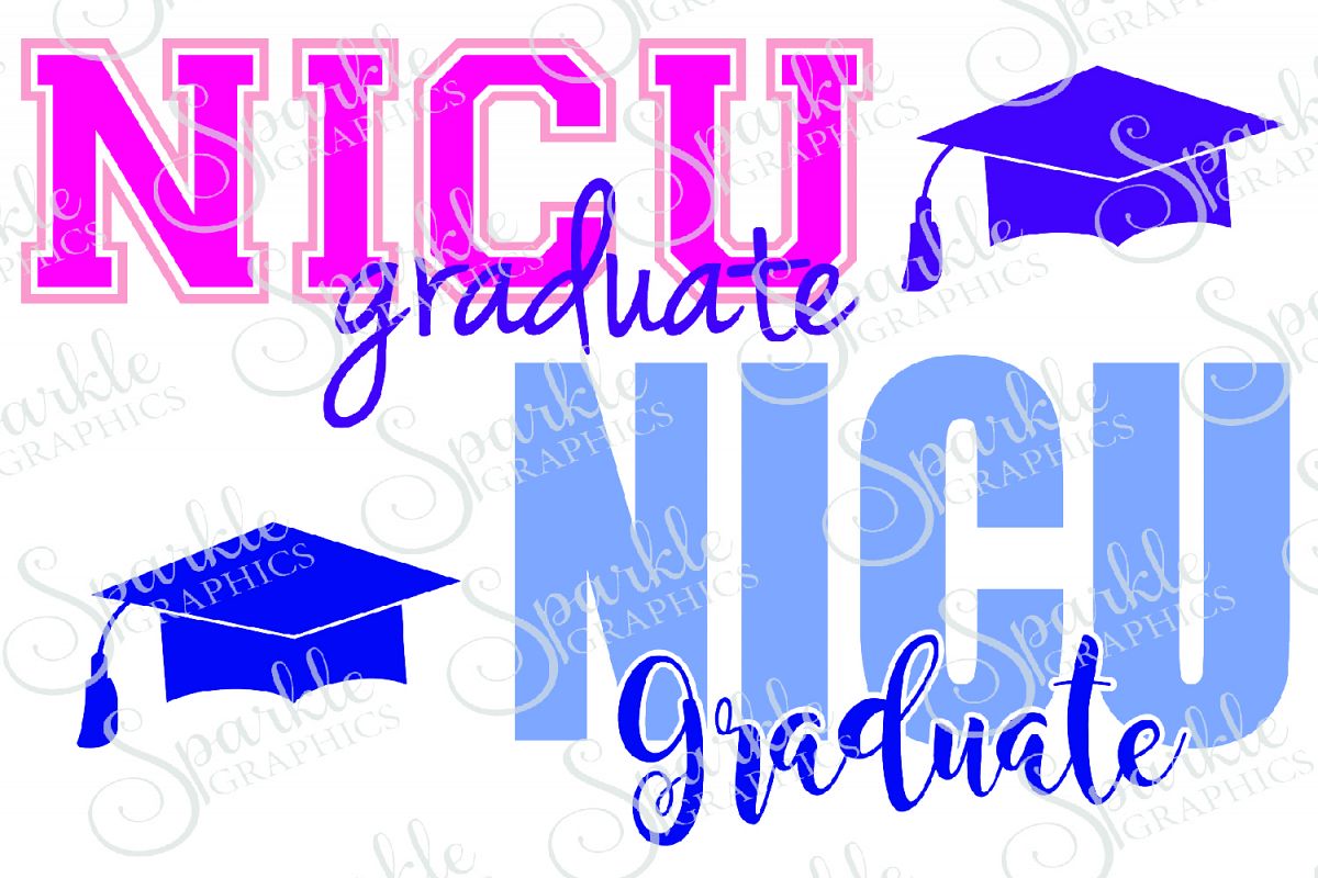 Download NICU Grad Cut File Set | SVG, EPS, DXF, PNG (37483) | SVGs ...