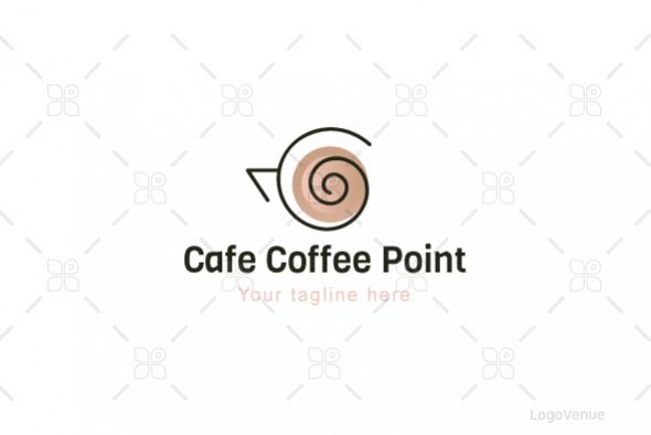 Cafe Coffee Point - Stock Logo Template example image 1