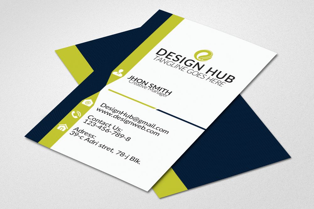 Vertical Business Cards example image 1