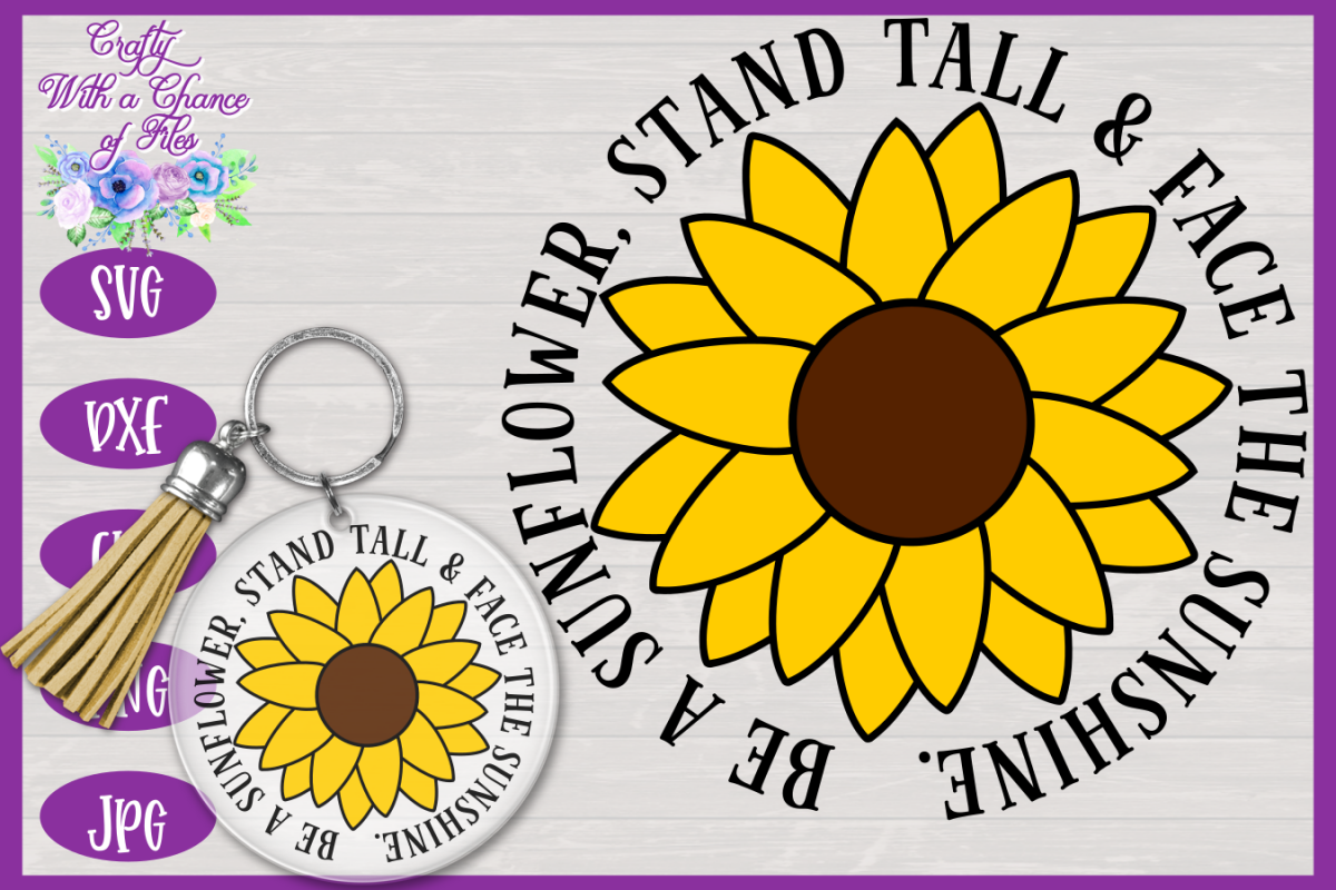 Be a Sunflower SVG | Autumn SVG | Sunflowers SVG | Fall SVG example image 1