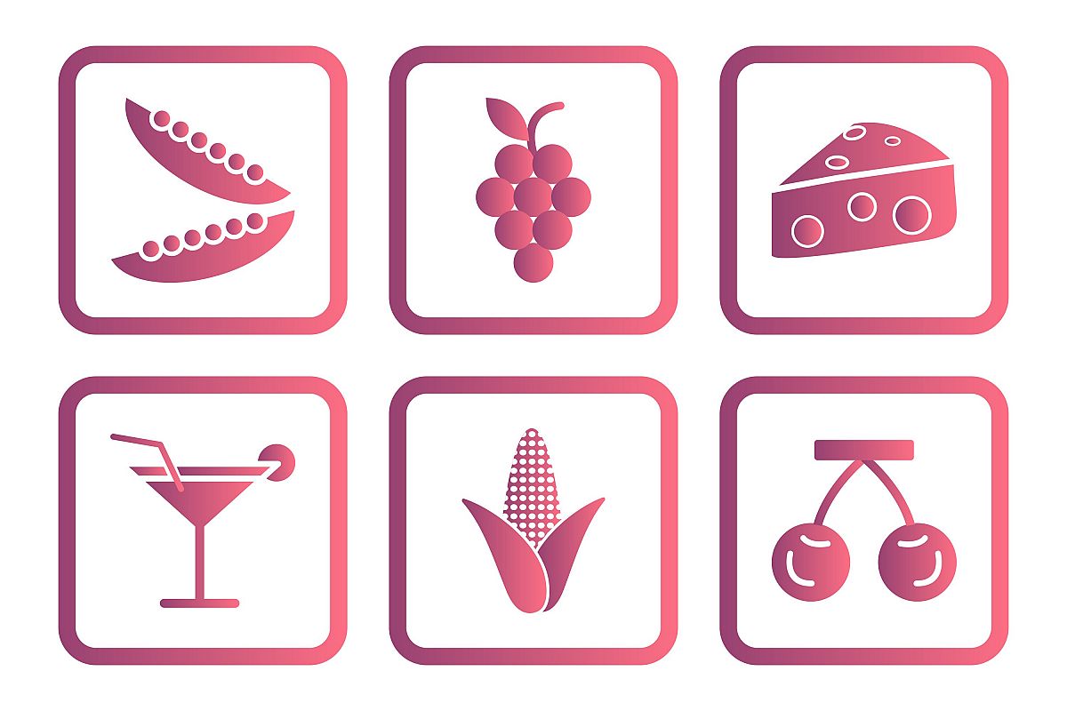 Set Of Food Icons example image 1