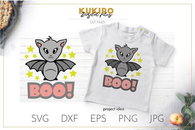 Download Boo SVG - Baby Halloween SVG - Baby Vampire bat Svg Cut ...