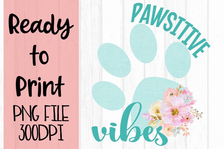 Paws-ative VibesReady to Print example image 1