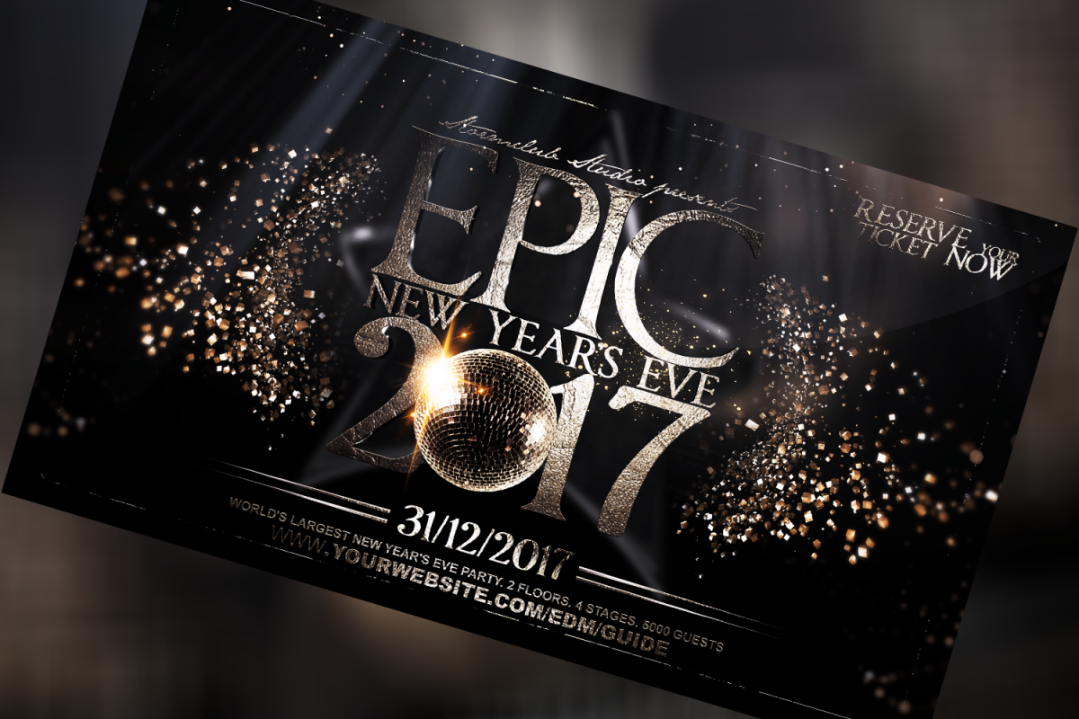 Epic NYE Flyer example image 1