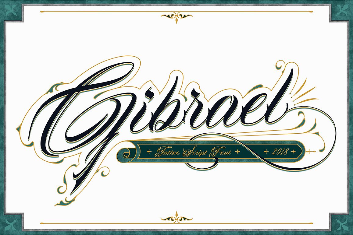 Gibrael | Font example image 1