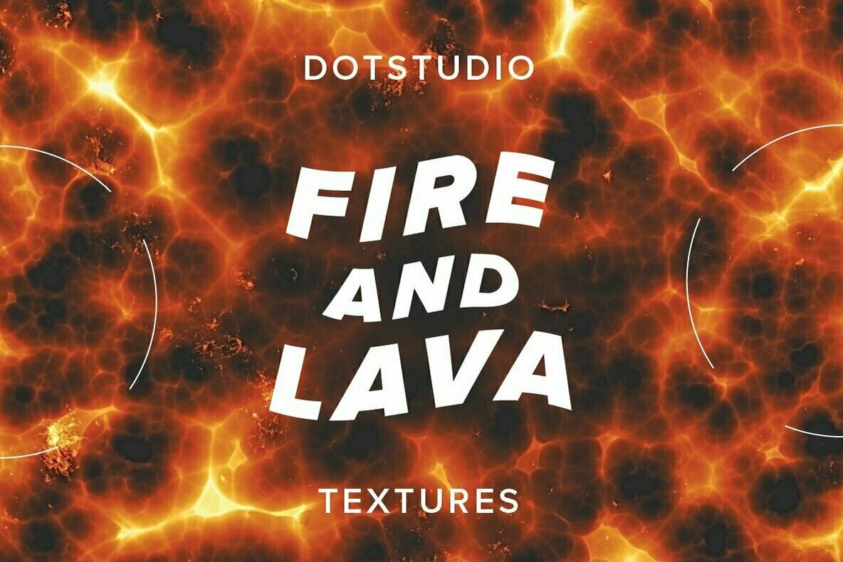 Fire and lava textures example image 1
