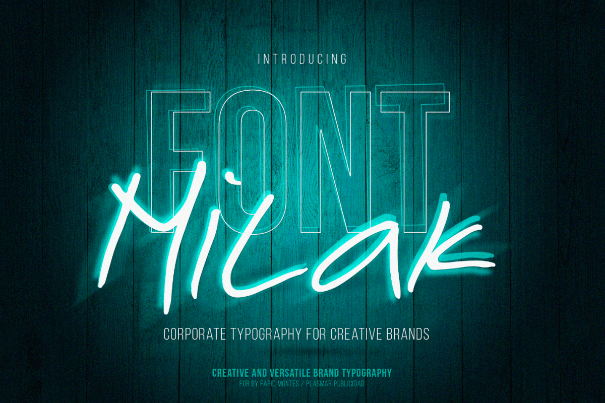 Milak Font example image 1