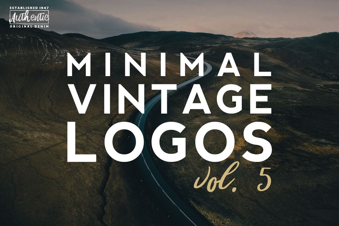 Vol. 5 | 20 Minimal Vintage Logos example image 1