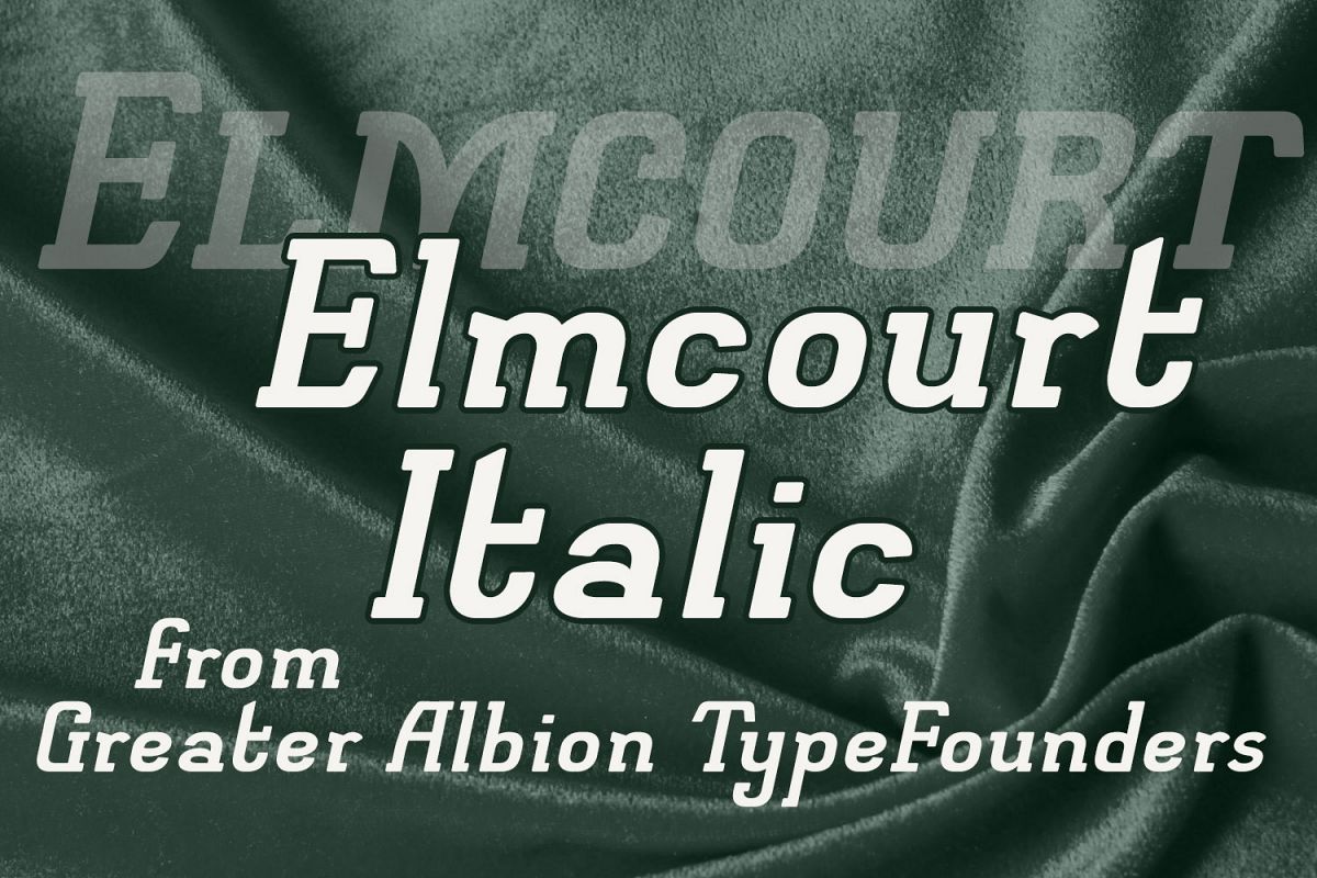 Elmcourt Italic example image 1