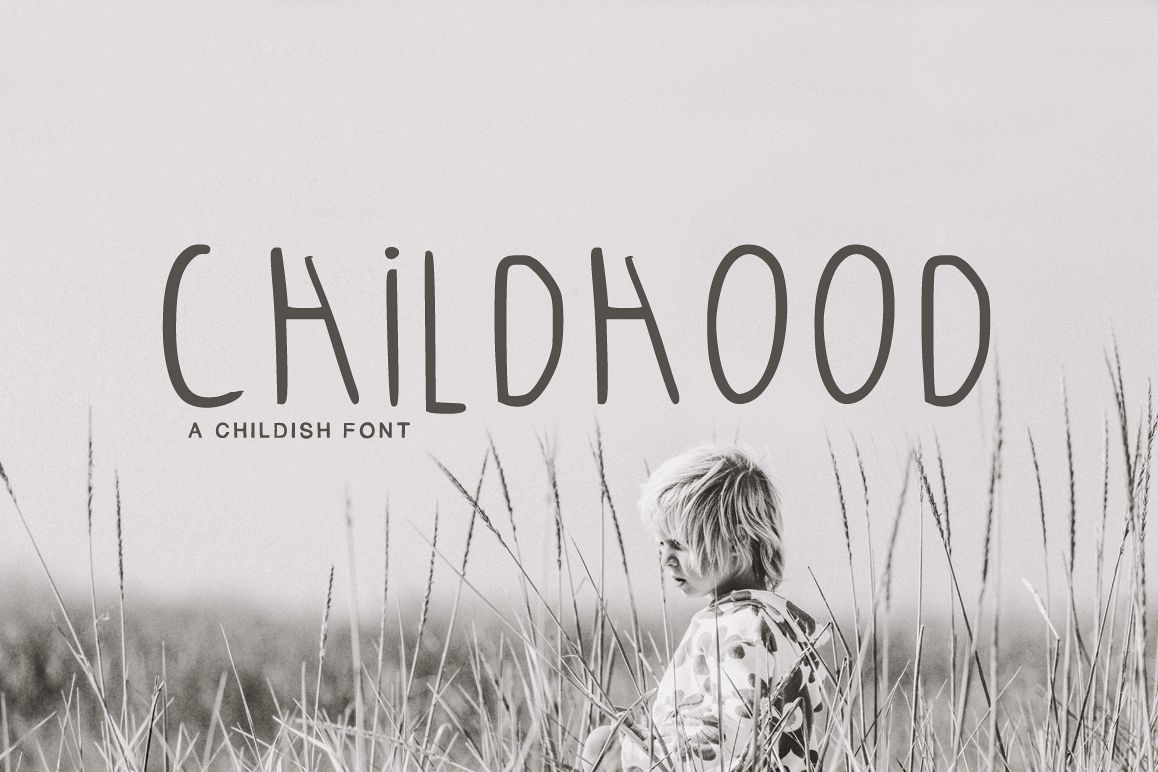 Childhood Font example image 1