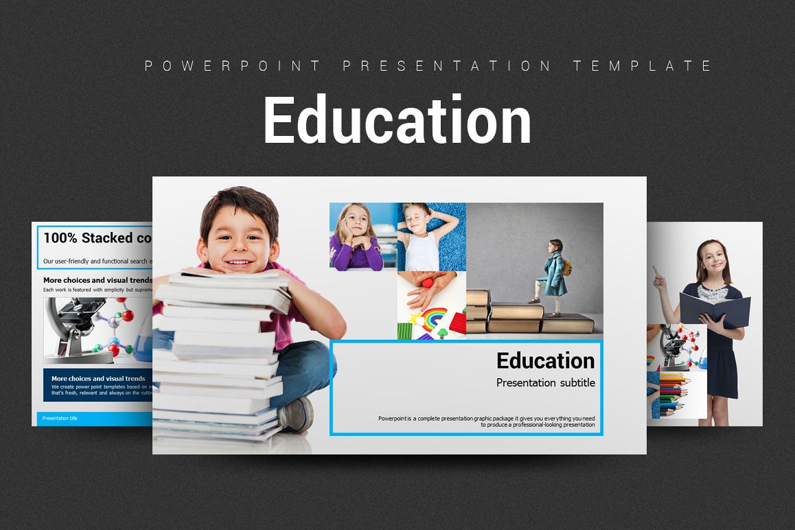 Education PowerPoint Template example image 1
