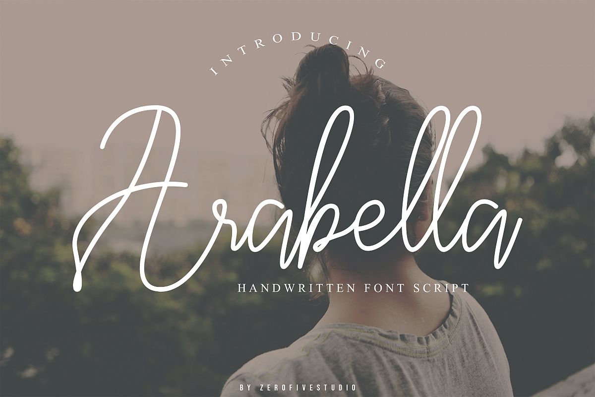 Arabella Script example image 1
