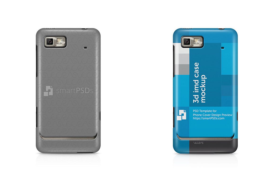 Motorola Motoluxe XT615 3d IMD Mobile Case Design Mockup 2012 example image 1