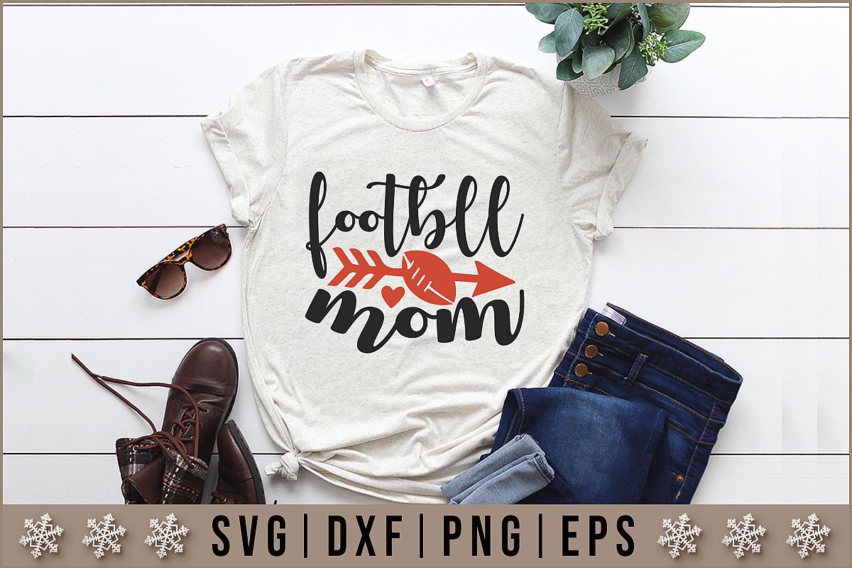 Football Mom Quotes SVG design example image 1