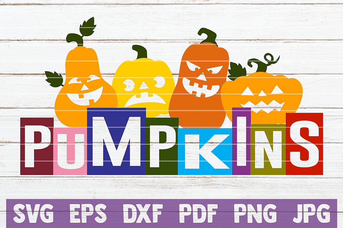 Pumpkins SVG Cut File example image 1